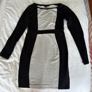 Tart Collections Black and Gray Women's Dress; Like New! Extremely Flattering!!